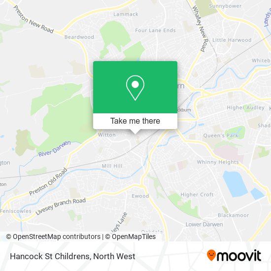 Hancock St Childrens map