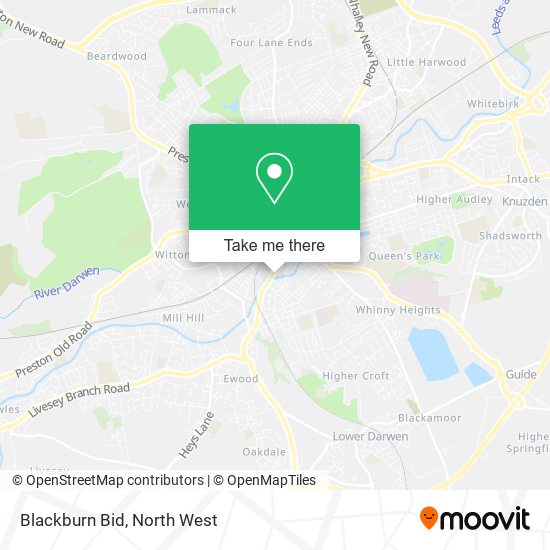 Blackburn Bid map