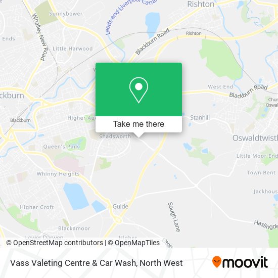 Vass Valeting Centre & Car Wash map