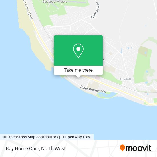 Bay Home Care map