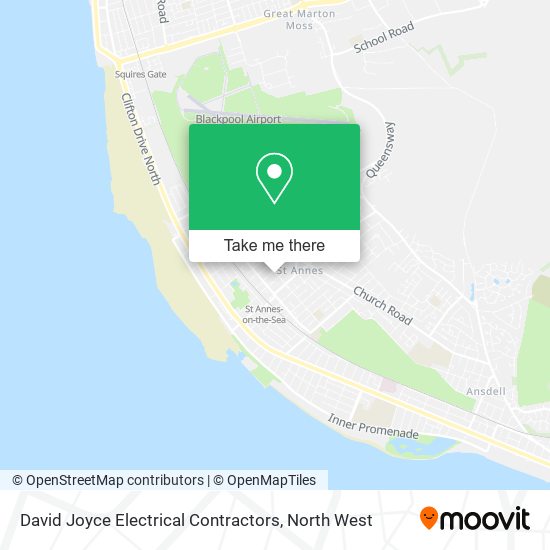 David Joyce Electrical Contractors map