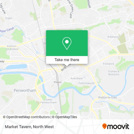 Market Tavern map