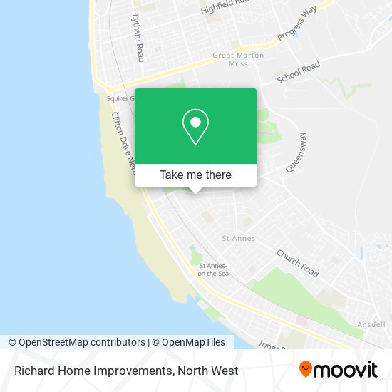Richard Home Improvements map