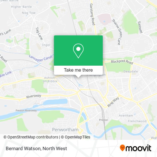 Bernard Watson map