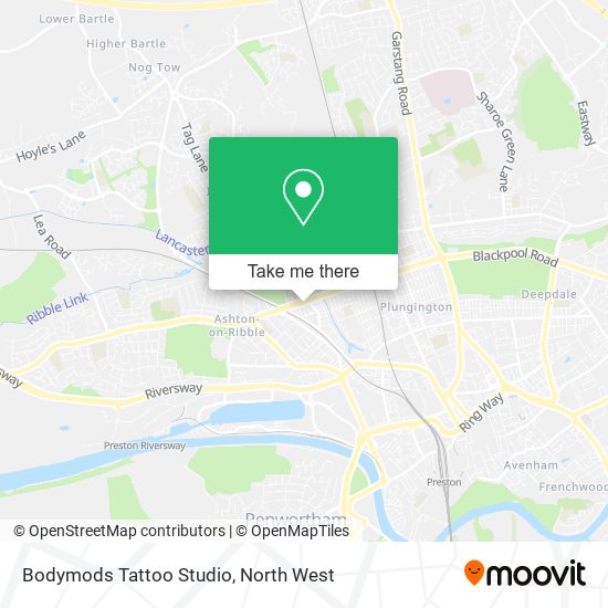 Bodymods Tattoo Studio map
