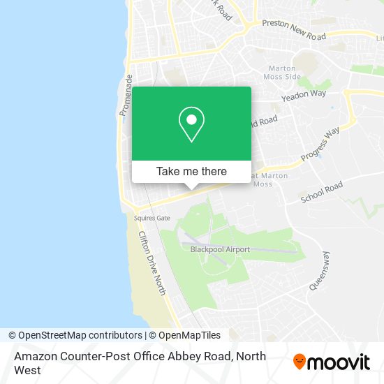Amazon Counter-Post Office Abbey Road map
