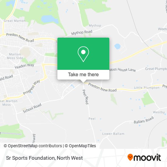Sr Sports Foundation map