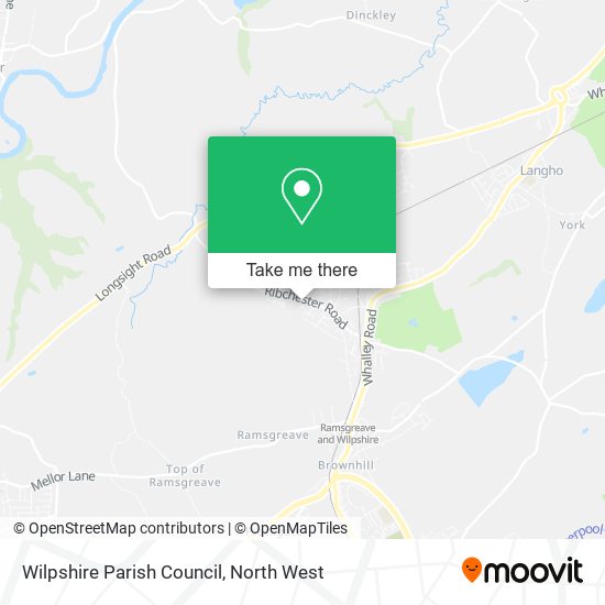 Wilpshire Parish Council map