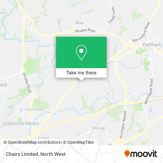 Chairs Limited map
