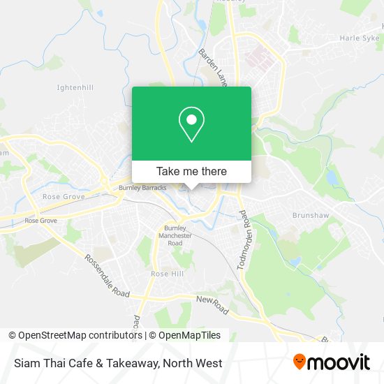 Siam Thai Cafe & Takeaway map