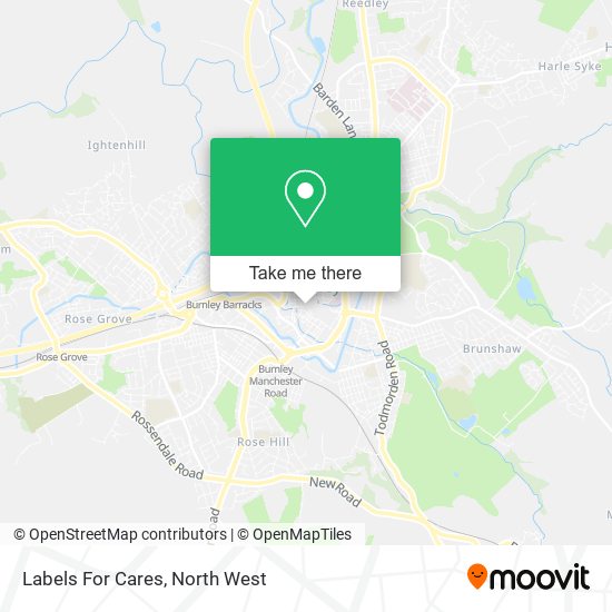 Labels For Cares map