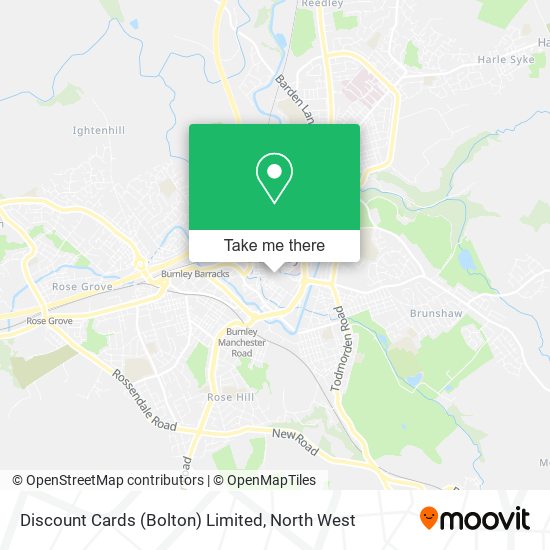 Discount Cards (Bolton) Limited map