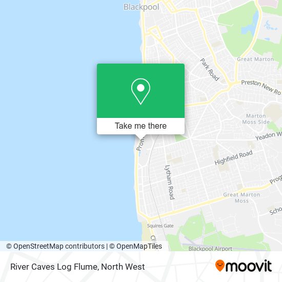River Caves Log Flume map