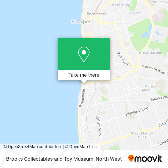 Brooks Collectables and Toy Museum map