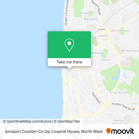 Amazon Counter-Co-Op Coastal House map