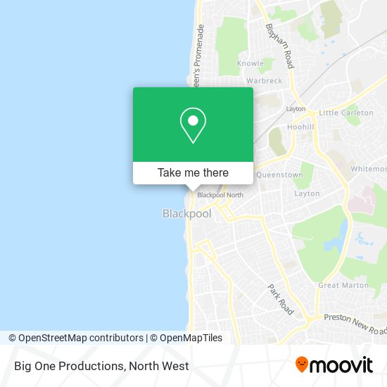 Big One Productions map