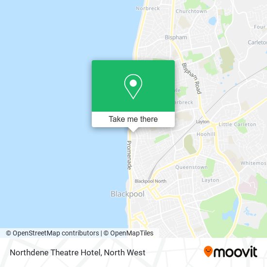 Northdene Theatre Hotel map