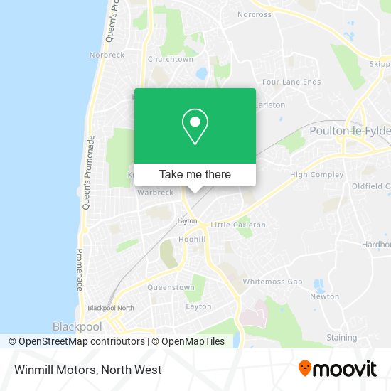 Winmill Motors map