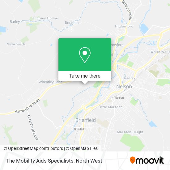The Mobility Aids Specialists map
