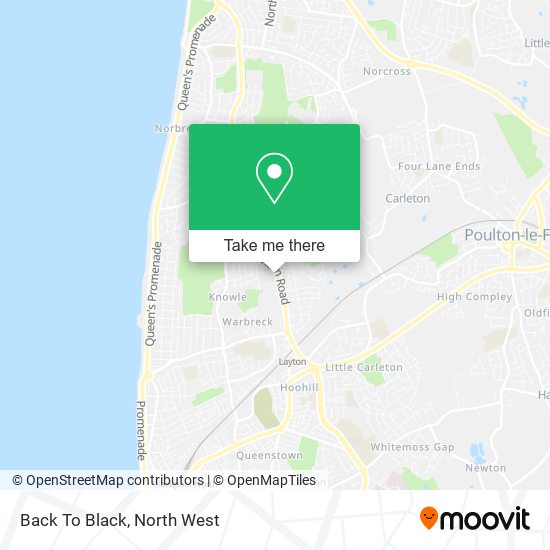 Back To Black map