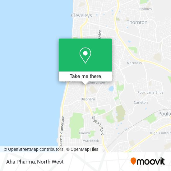 Aha Pharma map