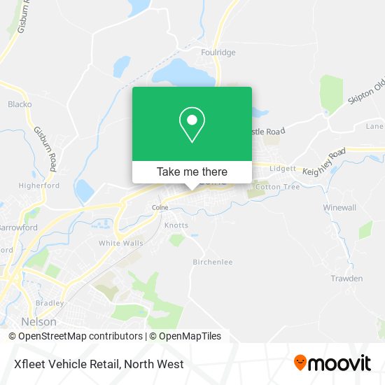 Xfleet Vehicle Retail map