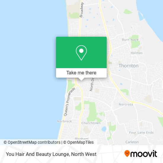 You Hair And Beauty Lounge map