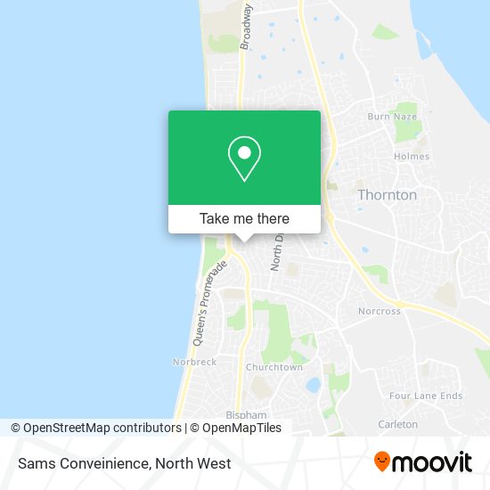 Sams Conveinience map
