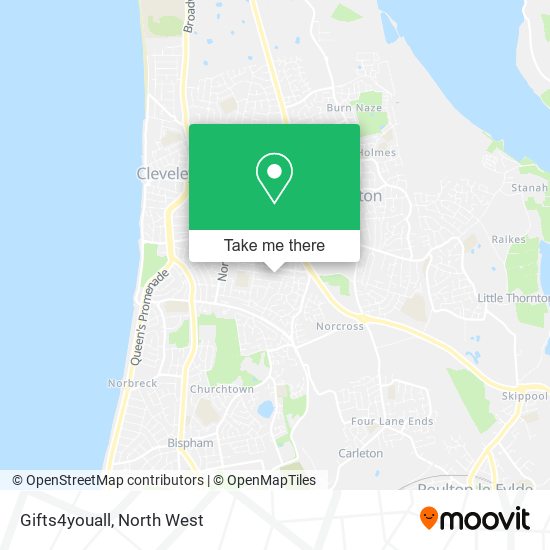 Gifts4youall map