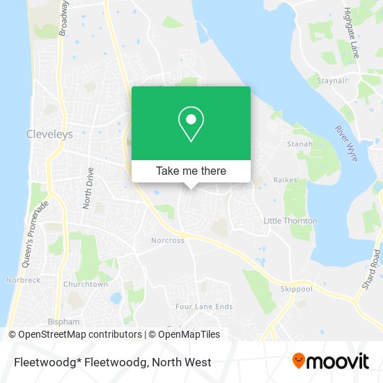 Fleetwoodg* Fleetwoodg map