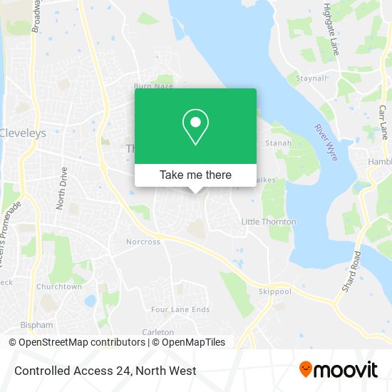 Controlled Access 24 map
