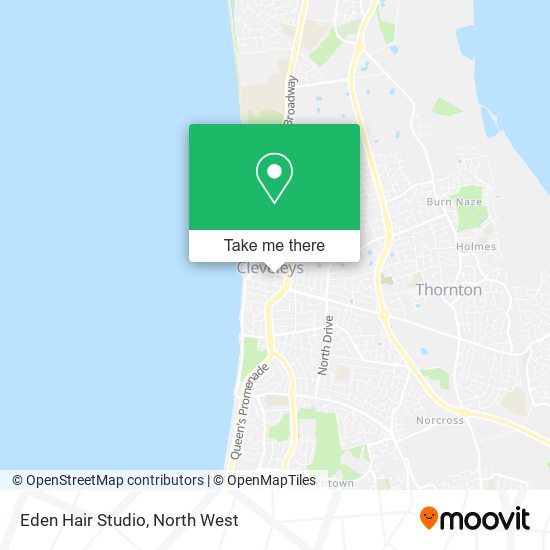 Eden Hair Studio map