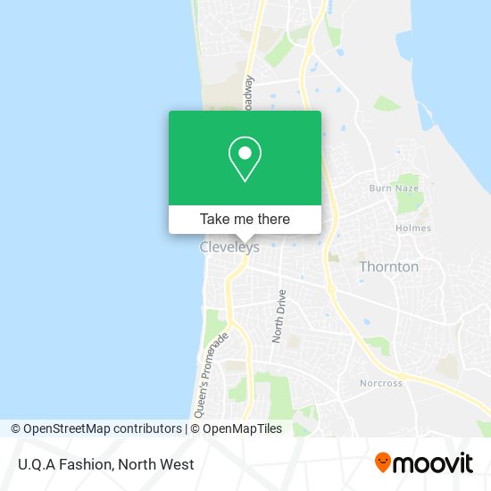 U.Q.A Fashion map