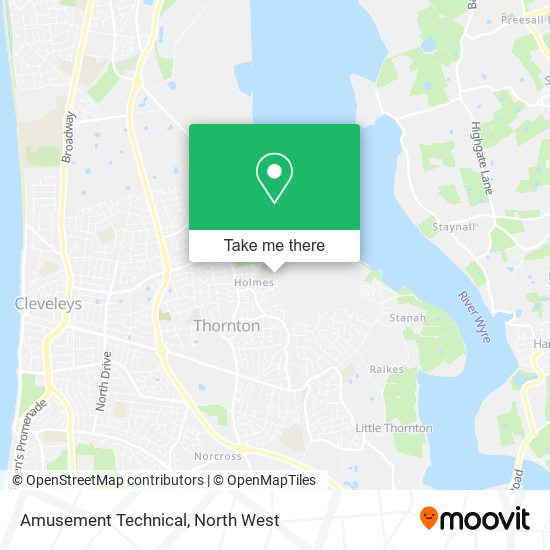 Amusement Technical map