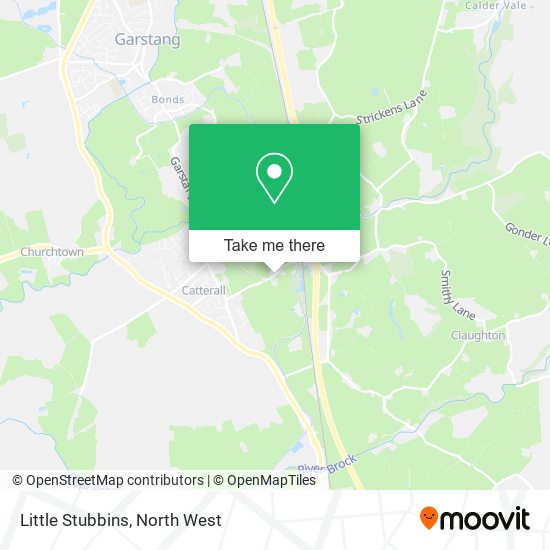 Little Stubbins map
