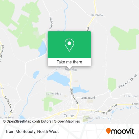 Train Me Beauty map