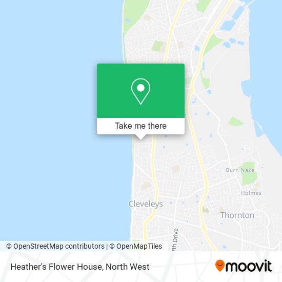 Heather's Flower House map