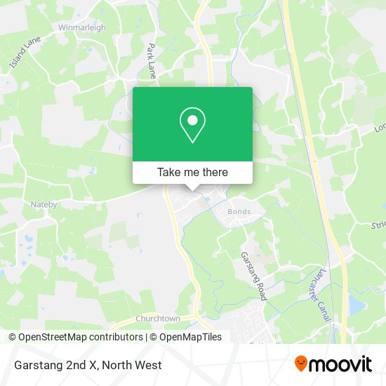 Garstang 2nd X map