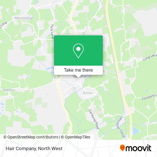 Hair Company map