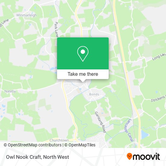 Owl Nook Craft map