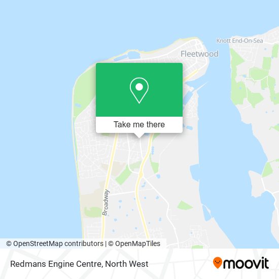 Redmans Engine Centre map