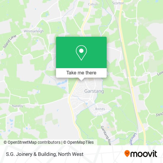 S.G. Joinery & Building map