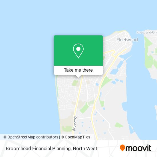 Broomhead Financial Planning map