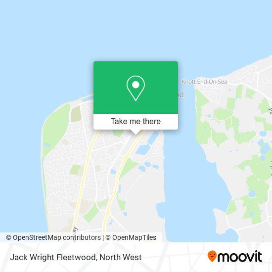 Jack Wright Fleetwood map