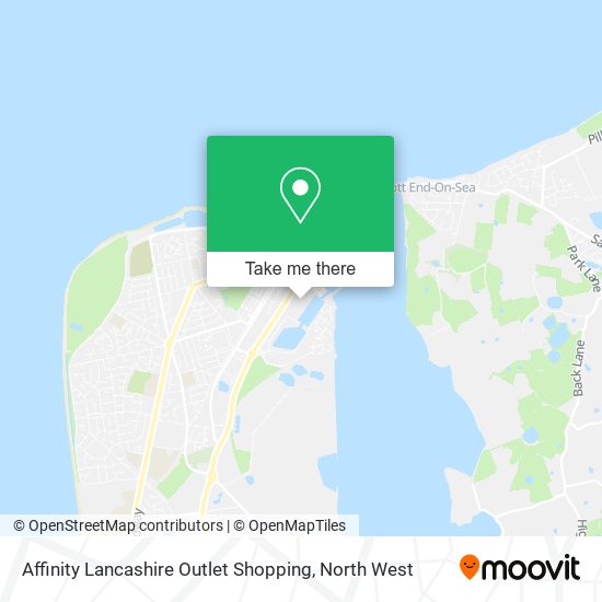 Affinity Lancashire Outlet Shopping map