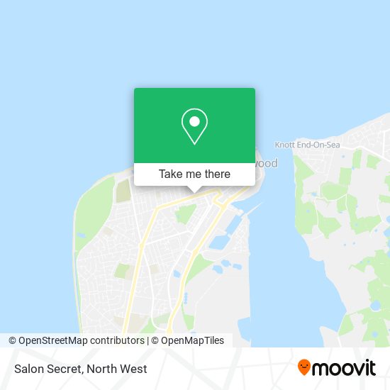 Salon Secret map