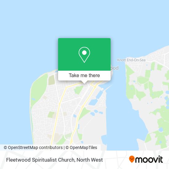 Fleetwood Spiritualist Church map