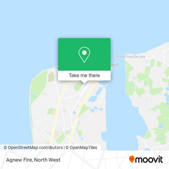 Agnew Fire map