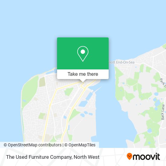 The Used Furniture Company map