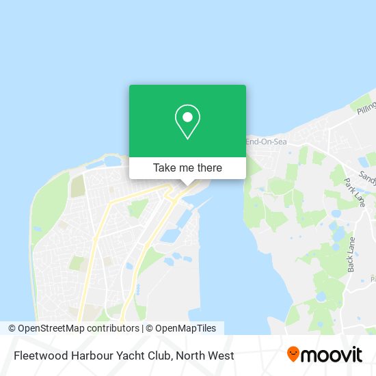 Fleetwood Harbour Yacht Club map